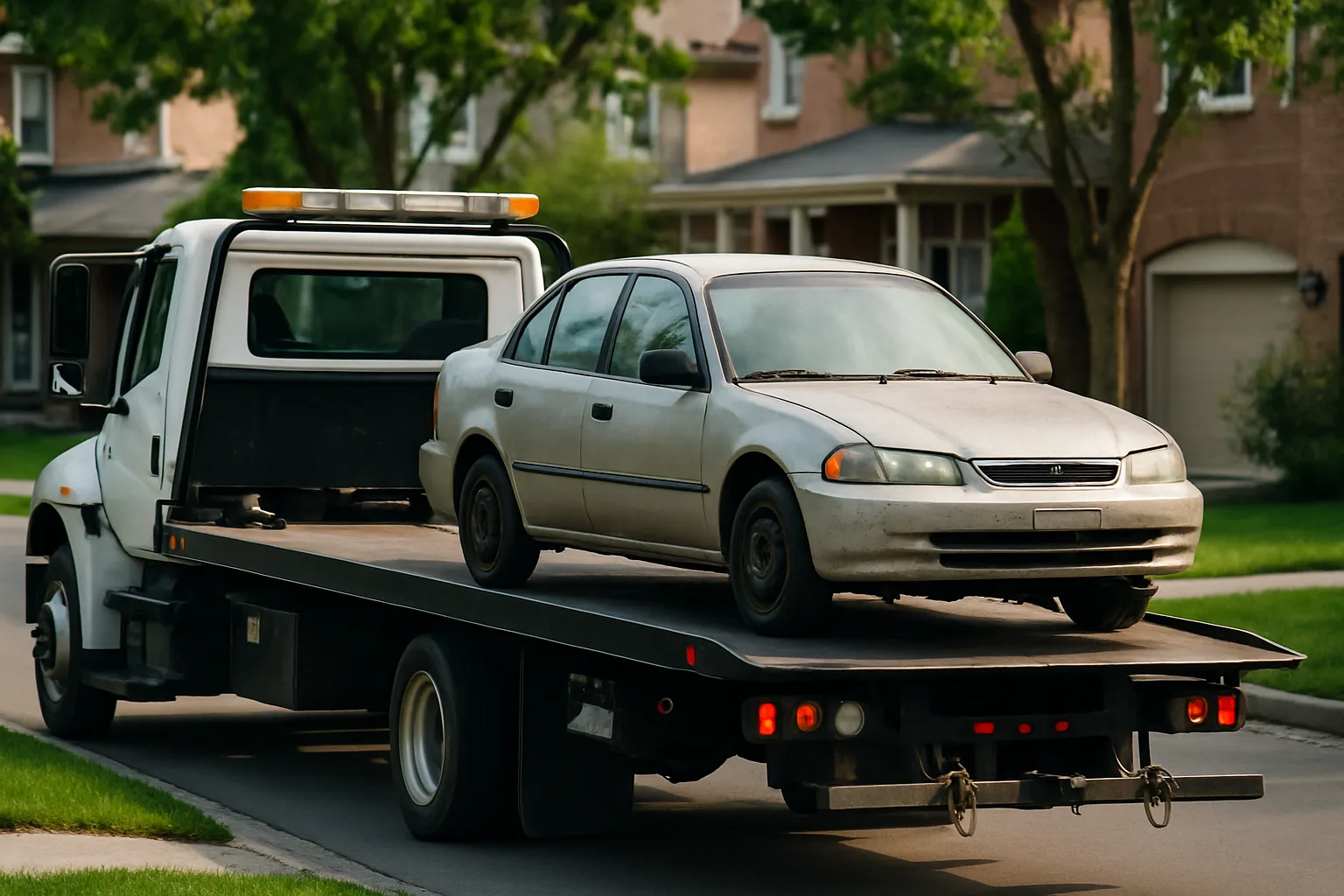 Free Scrap Car Pickup Brampton: Step-by-Step Process